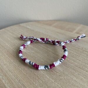 Vesta Bracelet, anklet, trendy, comfortable, tie, embroidery thread, woven, gift